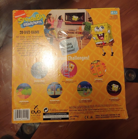 Nickelodeon Spongebob Squarepants 3D DVD Game - Picture 2 of 4